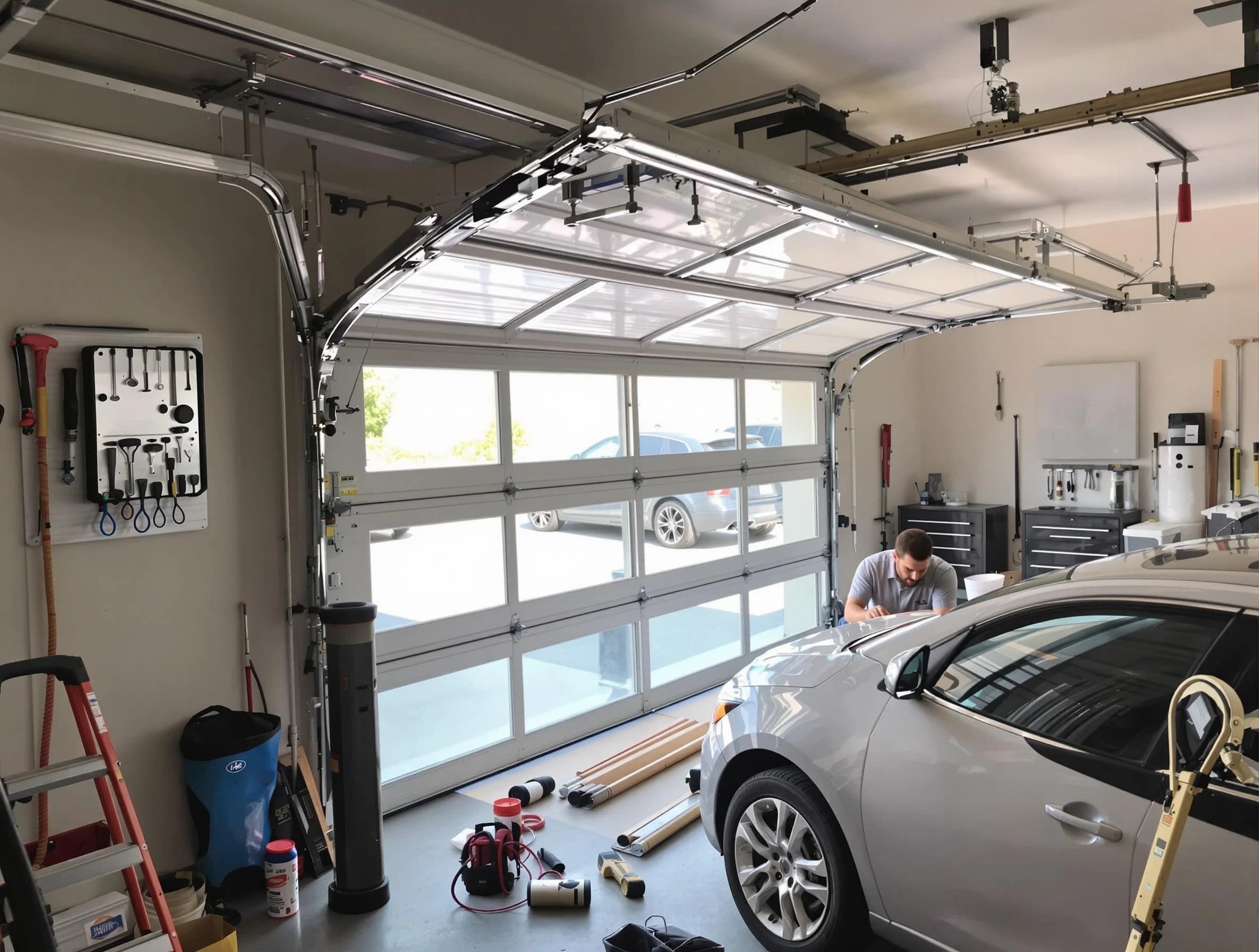 Garage door noise reduction service by Haverhill Garage Door Repair in Haverhill