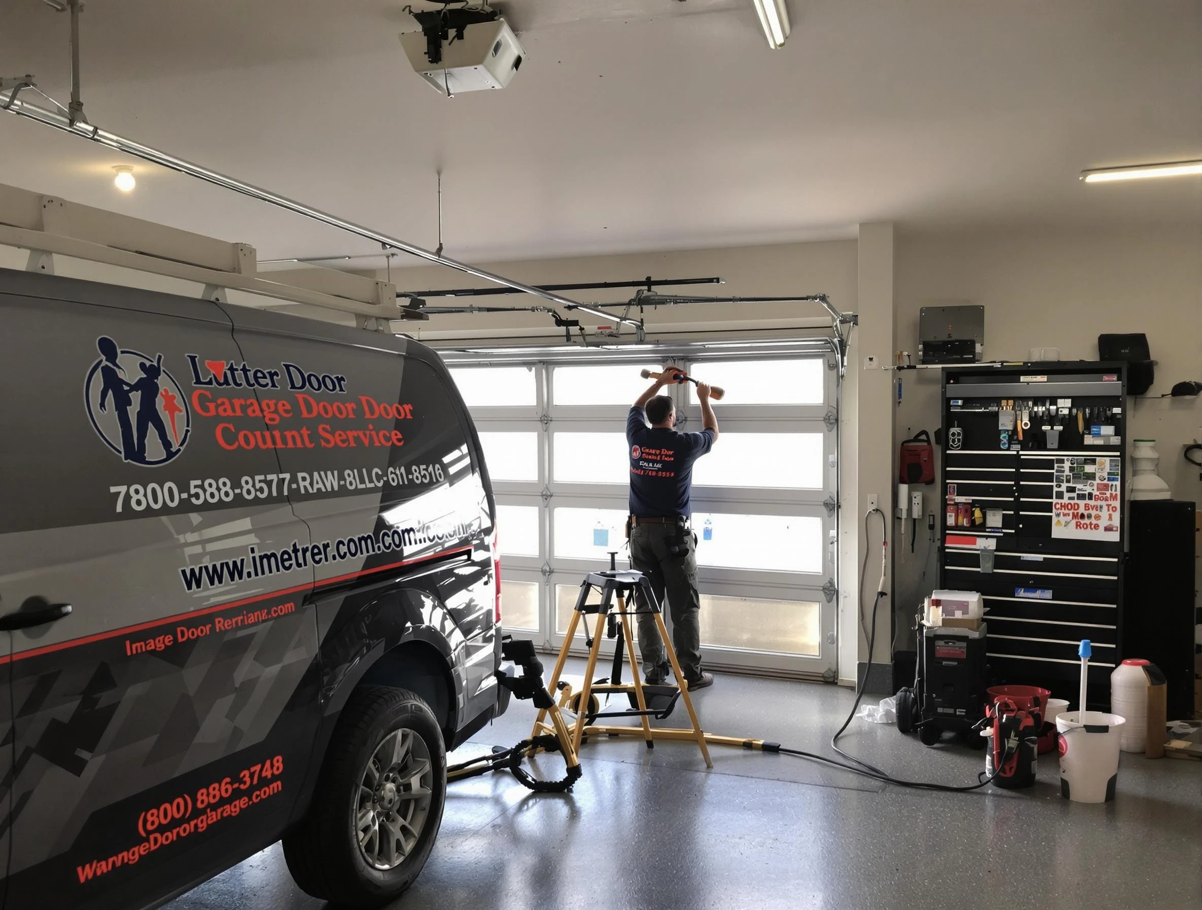 Haverhill Garage Door Repair rapid response team performing same-day repair in Haverhill